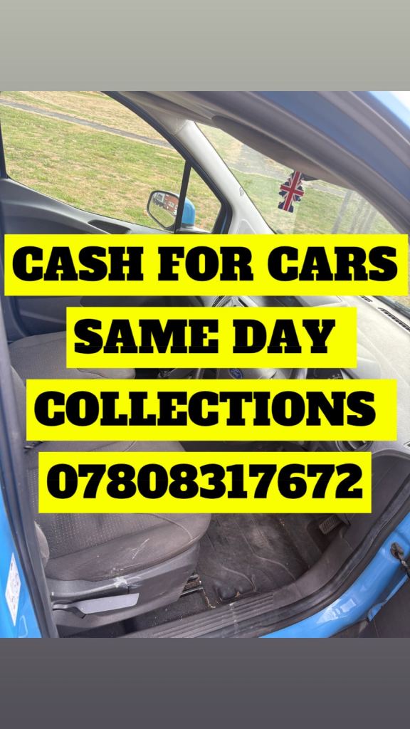 Scrap cars wanted