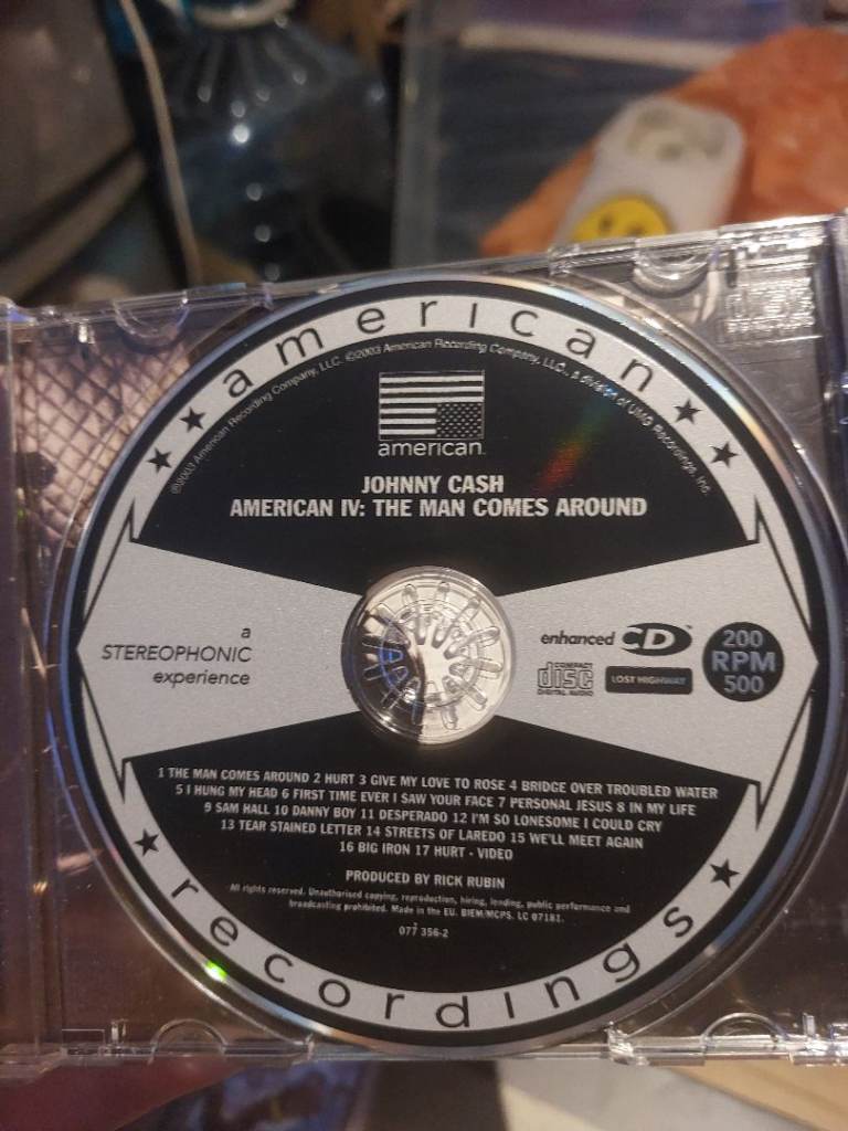 Johnny Cash American IV: The Man Comes Around CD, £15.00 for Sale