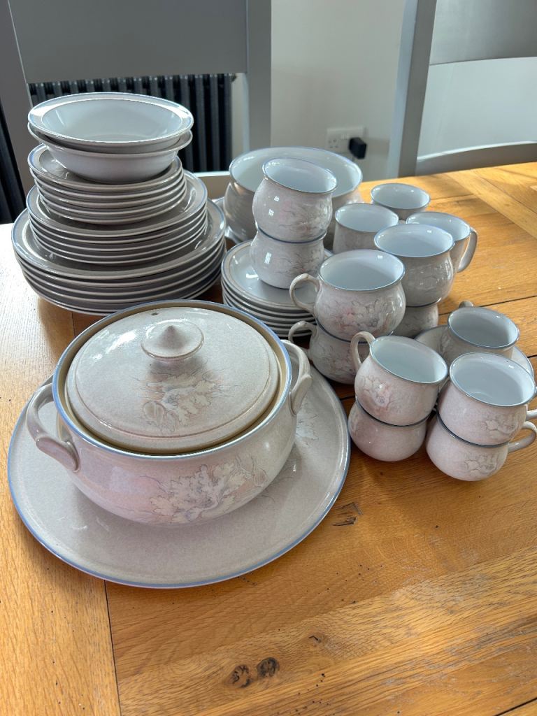 Denby Tasmin Dinner Service Set - Good Condition
