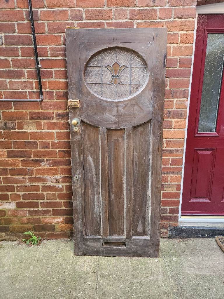 Beautiful Reclaimed 1920s / 1930s Front Door