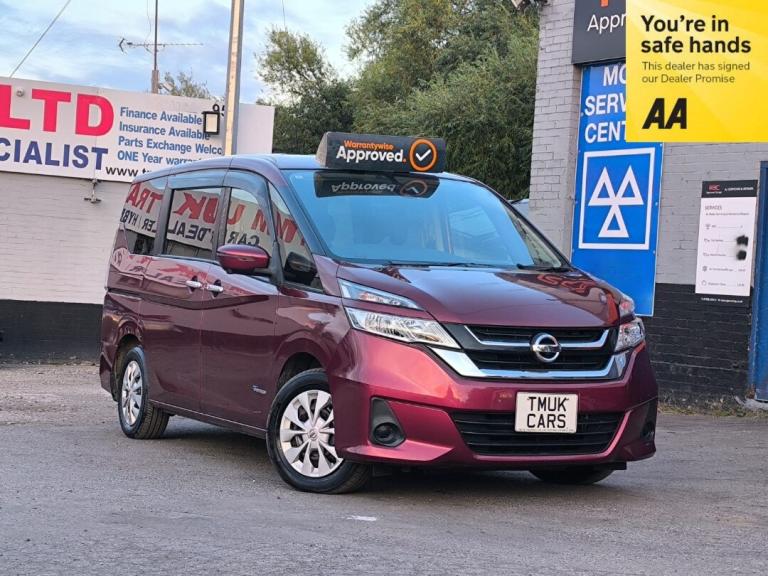 2016 Nissan Serena 2.0 Petrol Auto 8 Seats MPV Highway Star S-Hybrid 2WD ULEZ Complaint MPV Petro...