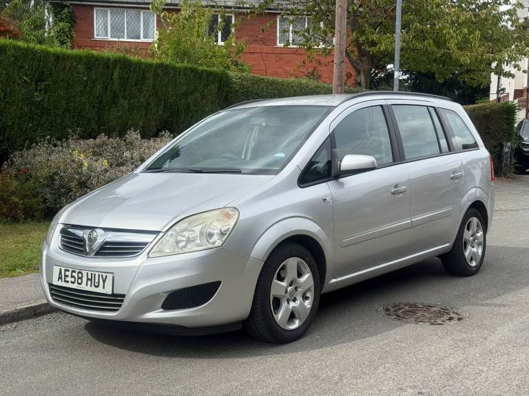VAUXHALL ZAFIRA 1.6 Exclusive MPV 5 Drs 7-Seater with 10 Months MOT Full-Ser Hist& Low 91K Miles
