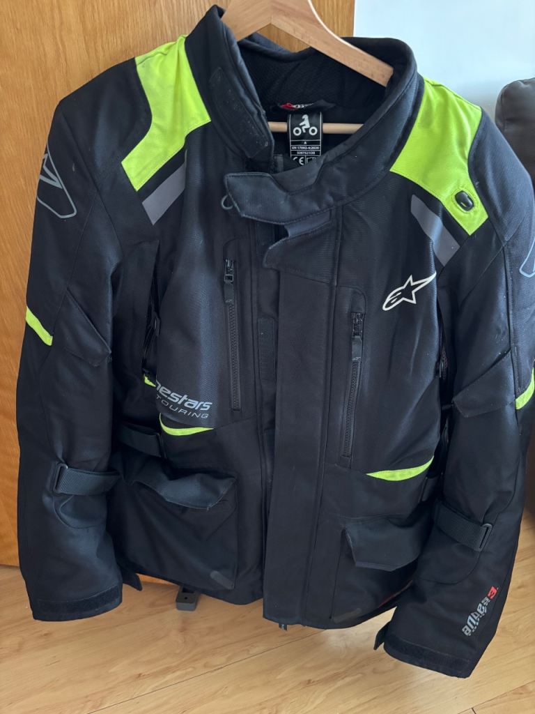 Alpinestars Andes V3 Drystar Motorcycle Touring Jacket & Trousers – L / XL Short