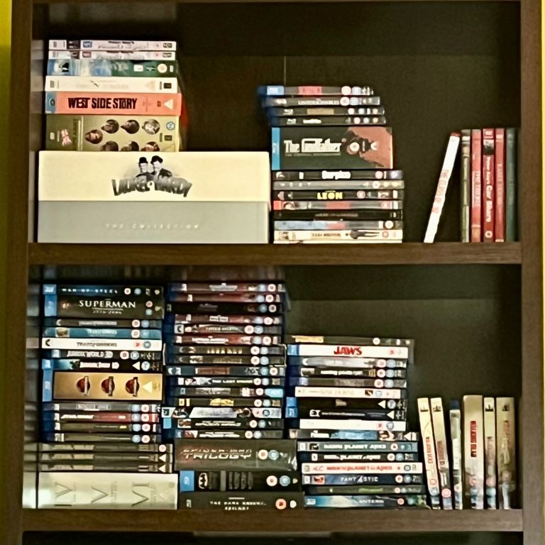 Large Collection of DVDs and Blu-rays – Various Genres