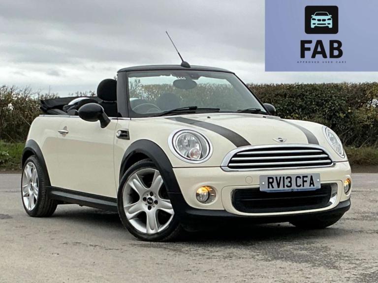 2013 MINI Convertible 1.6 One Euro 6 2dr Convertible Petrol Manual