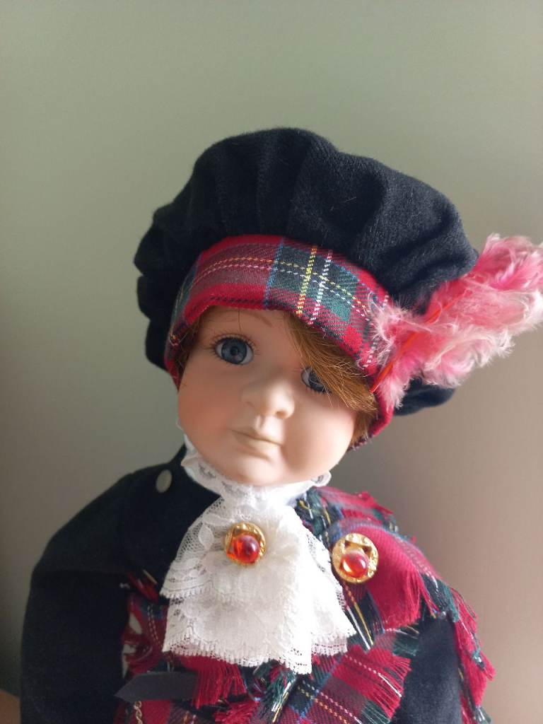 Porcelain Doll from the Leonardo Collection, Boy, Alistair, with Certificate