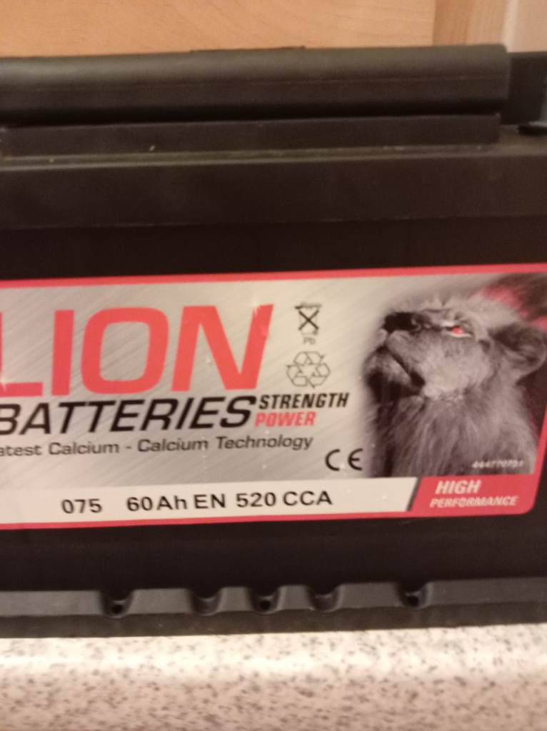 Car battery brand new 