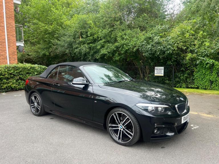 2018 BMW 2 Series 218d M Sport 2dr [Nav] Step Auto CONVERTIBLE DIESEL Automatic
