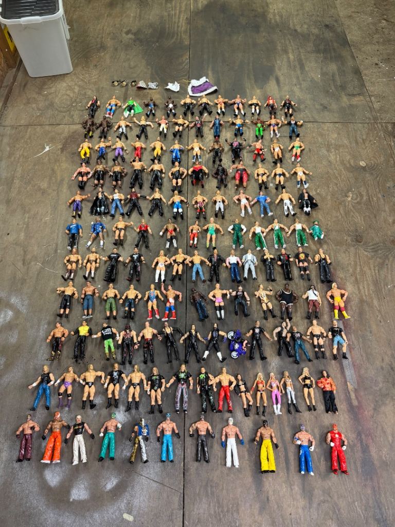 WWE / WWF figures over 130