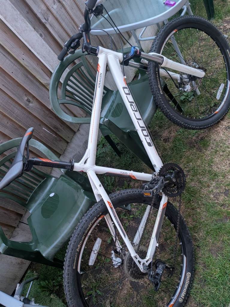 Carrera Mountain Bike – White, Good Condition