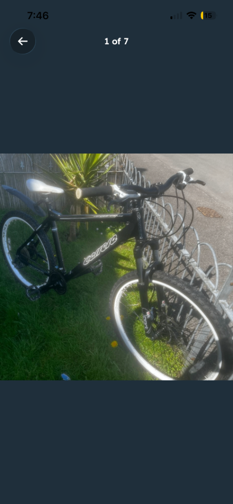 Carrera Vengeance Mountain Bike - Black, Good Condition