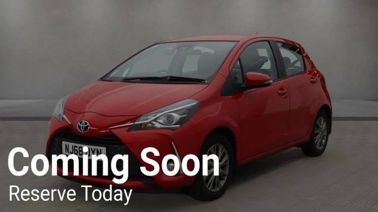 2018 Toyota Yaris 1.5 VVT-i Icon 5dr HATCHBACK PETROL Manual
