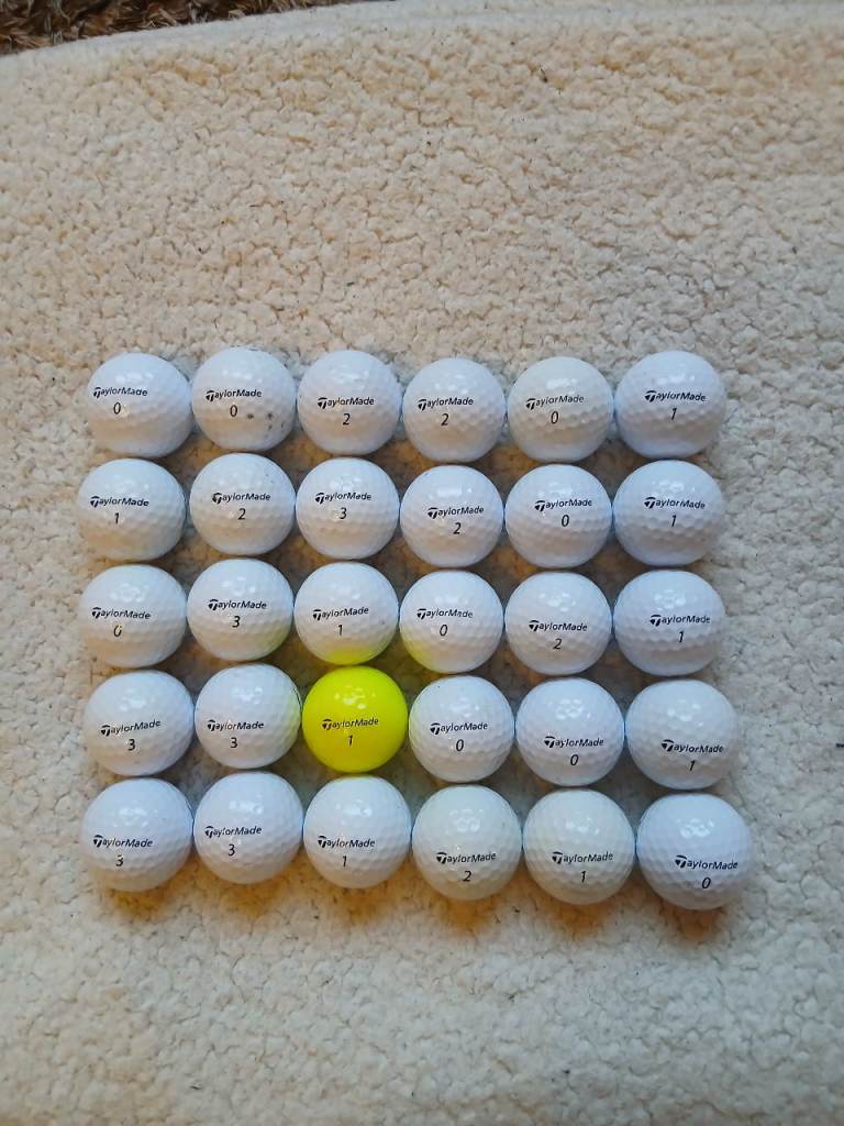 30 Taylormade RBZ golf balls good condition Motherwell area.