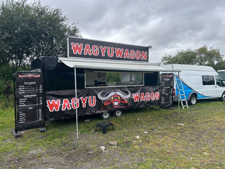 WAGYUWAGON Food Catering Trailer – Fair Condition