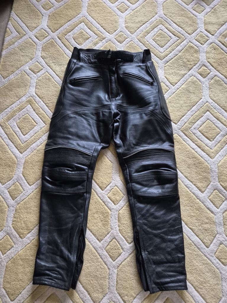 Women’s biker Proto Cow hide leather bottoms 