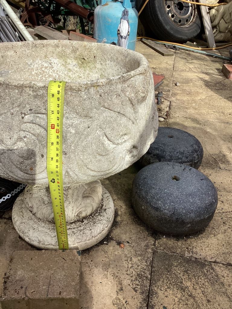 LARGE STONE DECORATION PLANT 🪴 POT