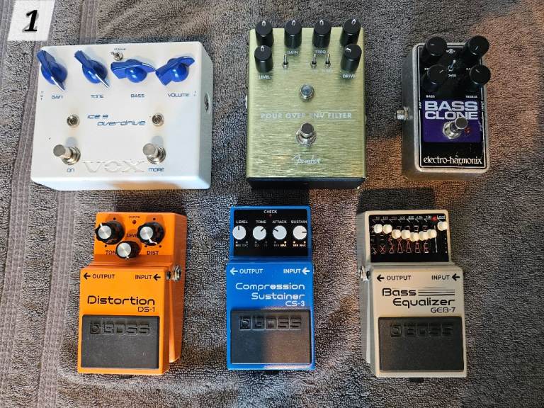 Guitar pedals 