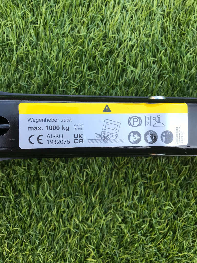 Al-KO Side Lift Caravan Jack.