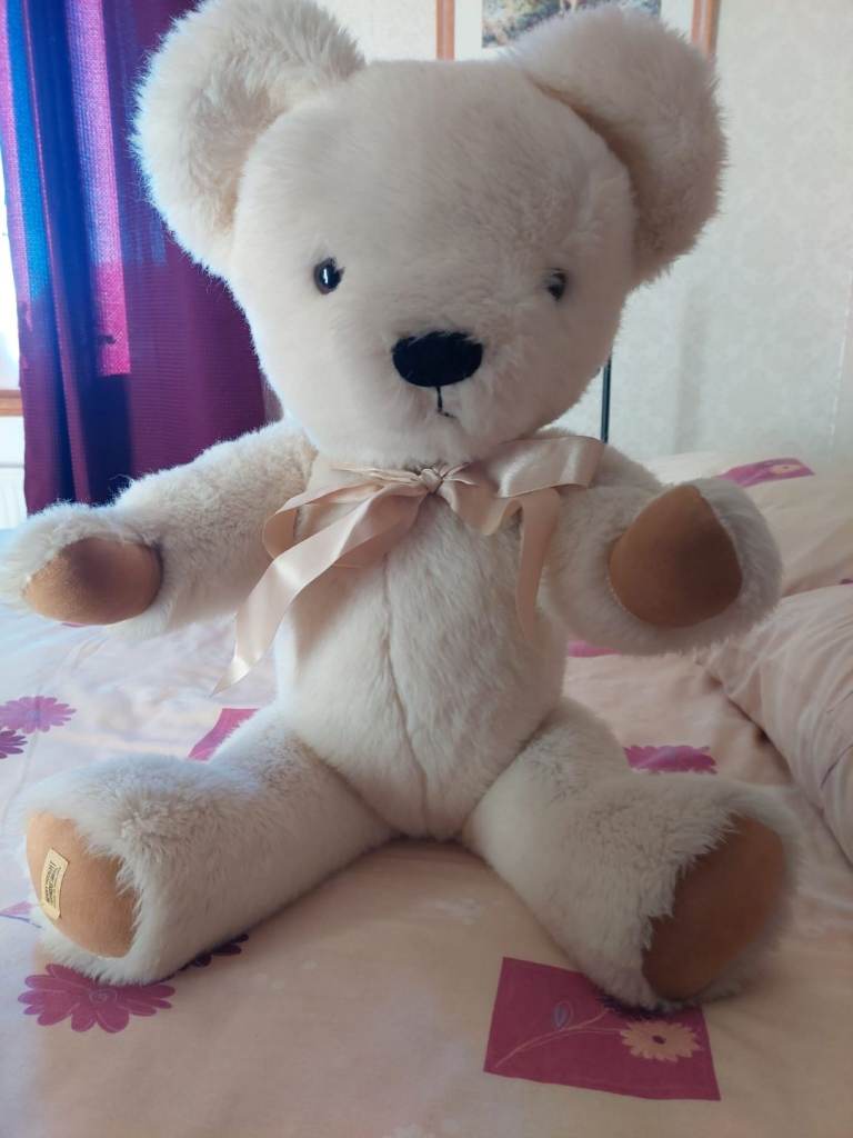 image for Merrythought White Teddy