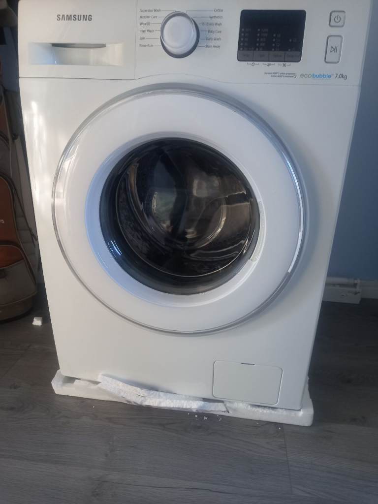 Samsung ecobubble washing machine