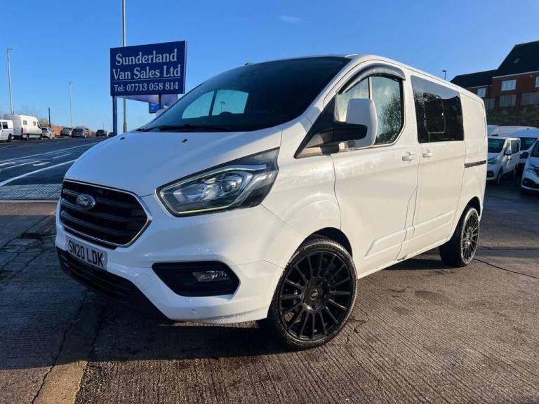 2020 Ford Transit Custom 2.0 EcoBlue 170ps Low Roof D/Cab Limited Van Auto PANEL VAN DIESEL Autom...