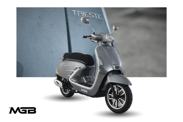 NEW MGB Trieste 125cc Scooter Affordable Reliable Commuter A1 Licence Learner