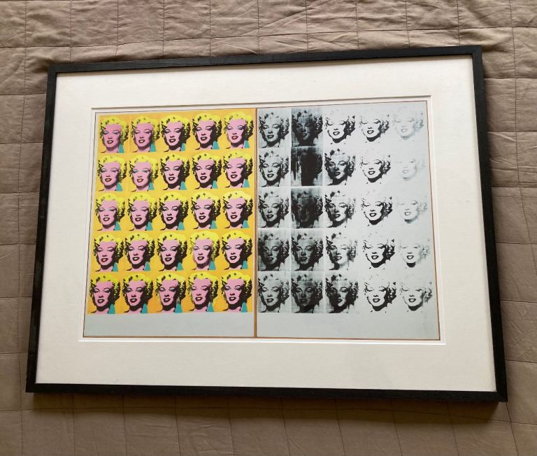 Warhol Marilyn Diptych 