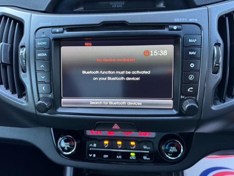 2012 Kia Sportage 2.0 CRDi KX-3 5dr [Sat Nav] ESTATE DIESEL Manual