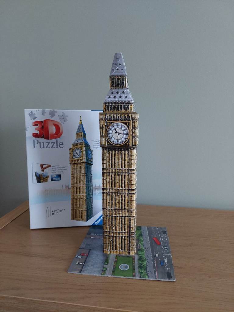 Big Ben 3D puzzle