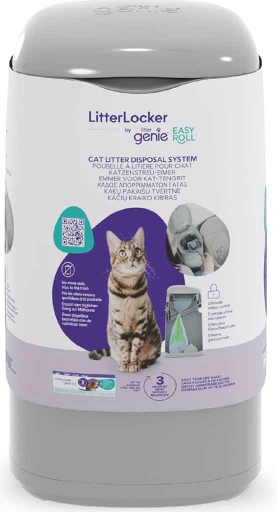 Litter Genie Easy Roll Cat Litter Bin