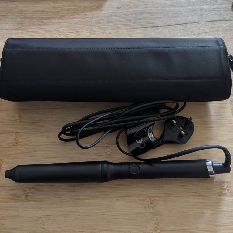 GHD CURVE CREATIVE CURL WAND (MODEL CTWA22) + STORAGE BAG / HEAT RESISTANT MAT