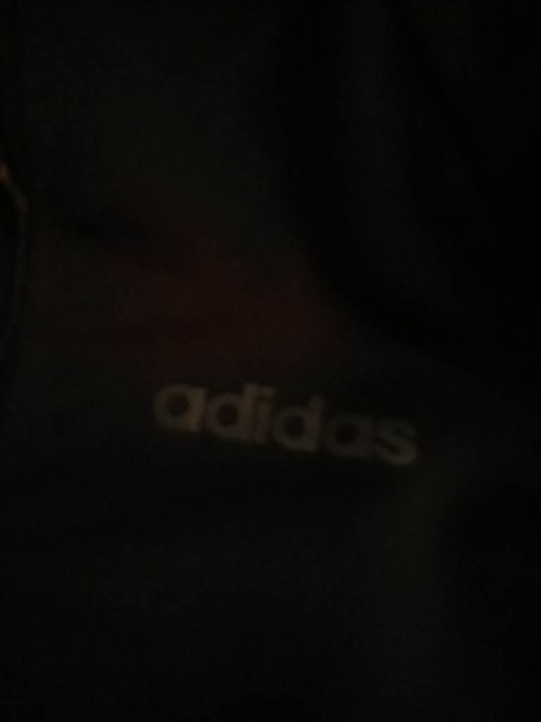 Adidas Black Training Top with Quarter Zip