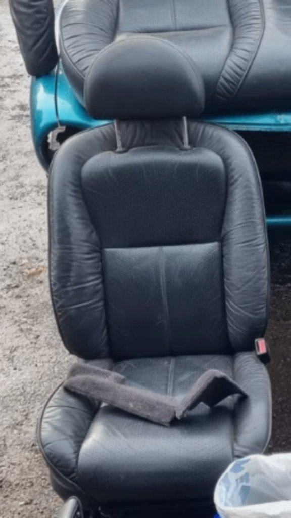 Cosworth black leather seats scorpio granada sierra 