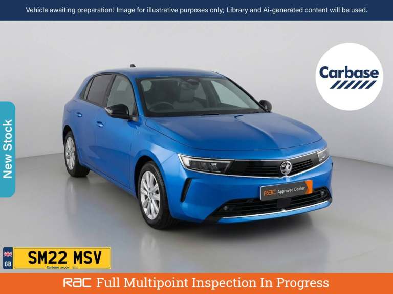 2022 Vauxhall Astra 1.2 Turbo 130 Design 5dr HATCHBACK PETROL Manual