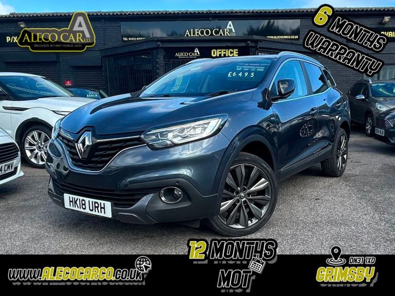 RENAULT KADJAR 1.5 Signature Nav dCi 110 Grey Manual Diesel 2018
