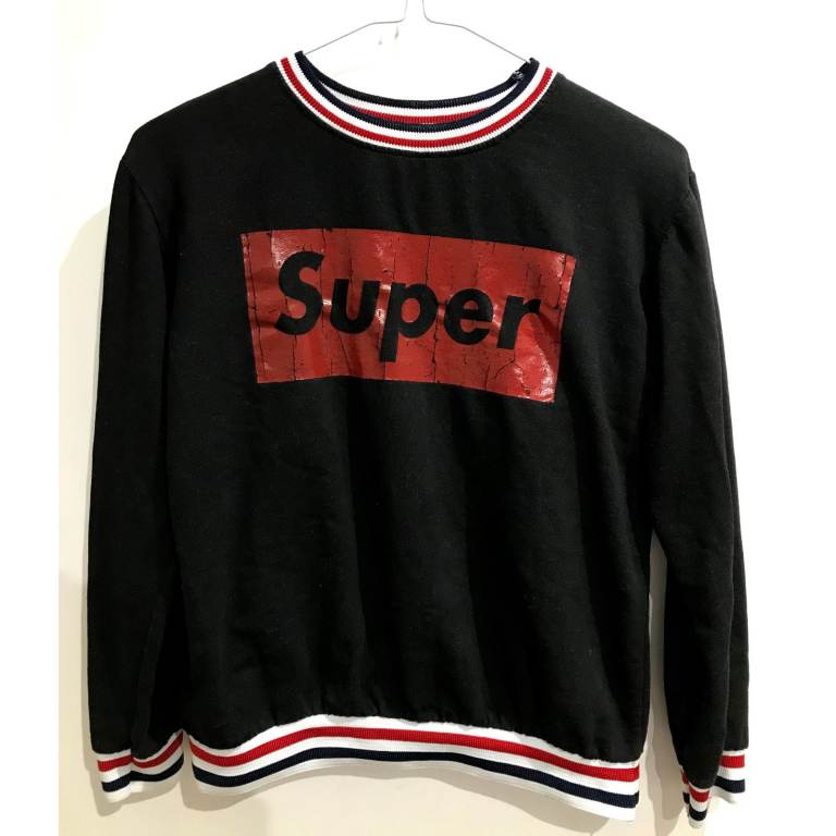 image for Light black jumper, size XS