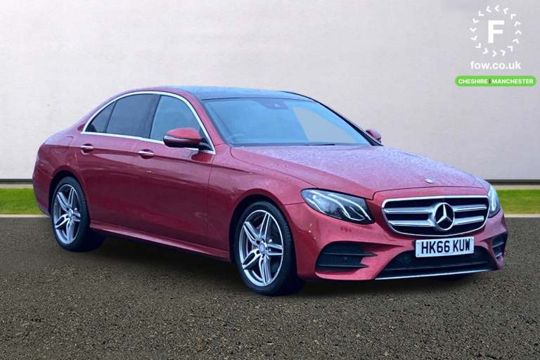 2016 Mercedes-Benz E Class E220d AMG Line Premium 4dr 9G-Tronic Saloon DIESEL Automatic