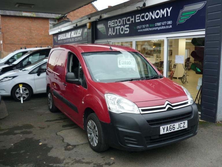 2017 Citroen Berlingo 1.6 BlueHDi 625Kg Enterprise 75ps PANEL VAN Diesel Manual