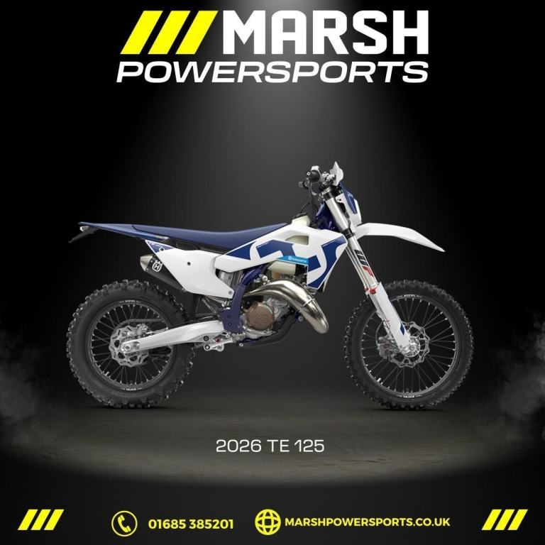 TE 125 2026 Model - Husqvarna Main Dealer - Reserve NOW!