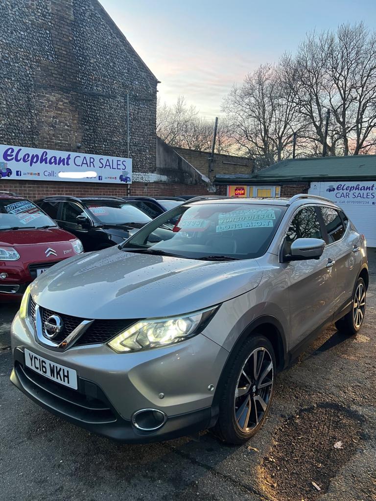 2016 Nissan Qashqai 1.5 dCi Tekna 5dr HATCHBACK Diesel Manual