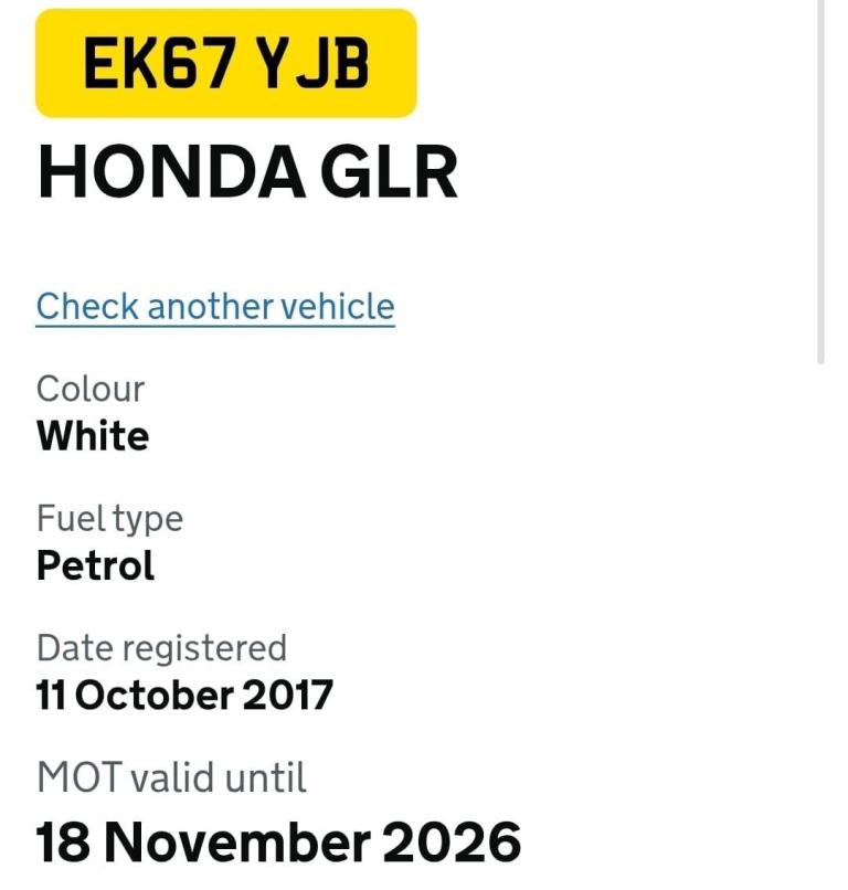 Honda GLR 125 2017