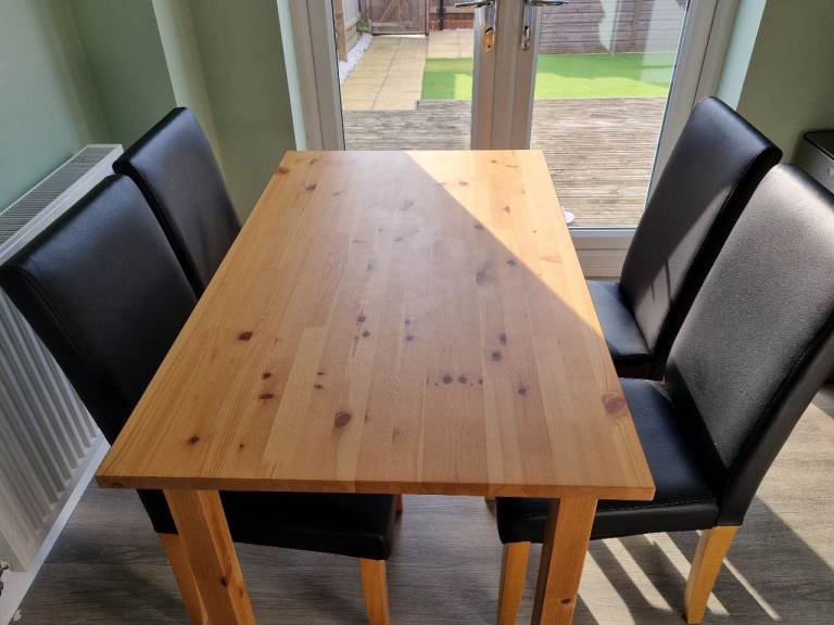 Argos Home Ashdon Oak Dining table and chairs