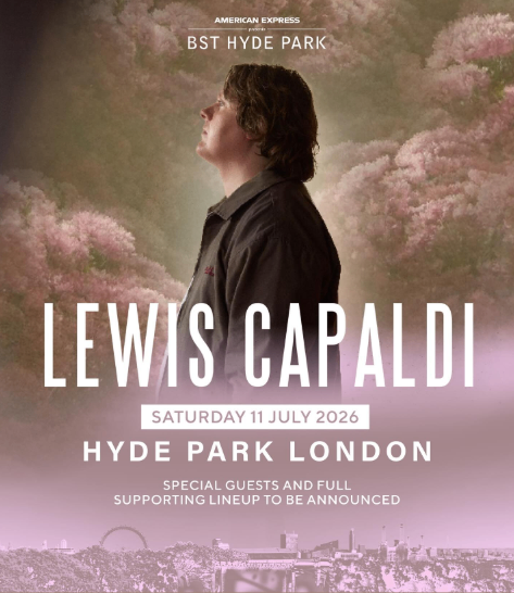 Lewis Capaldi, London Tickets - Sat 11th July 