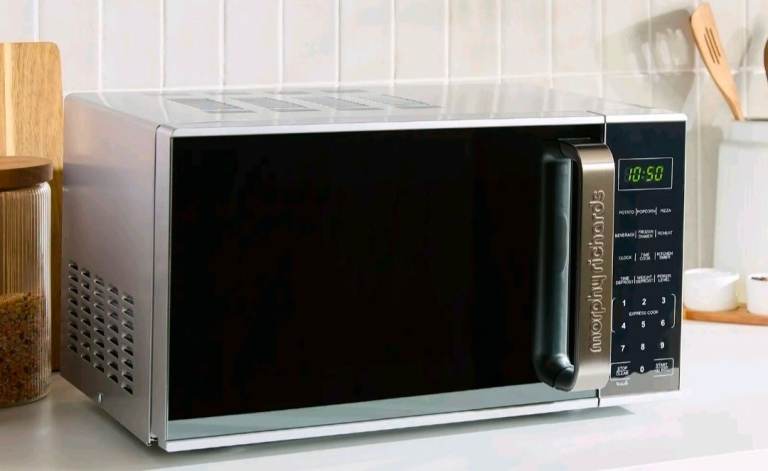 Morphy Richards 20L 800W Digital Microwave with Mirror Door - Silver