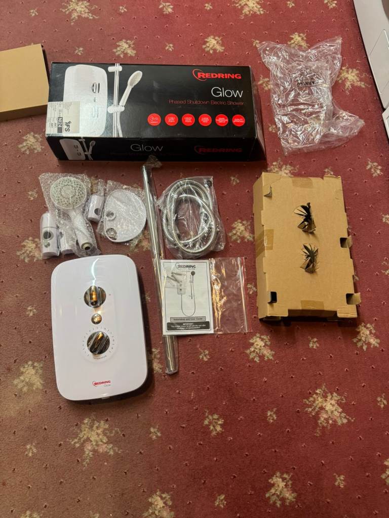 image for Redring 10.5 KW electric shower warranty until Feb 2028