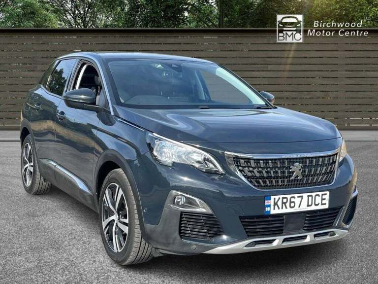 2017 Peugeot 3008 1.6 BlueHDi Allure SUV 5dr Diesel EAT Euro 6 (s/s) (120 ps) HATCHBACK Diesel Au...