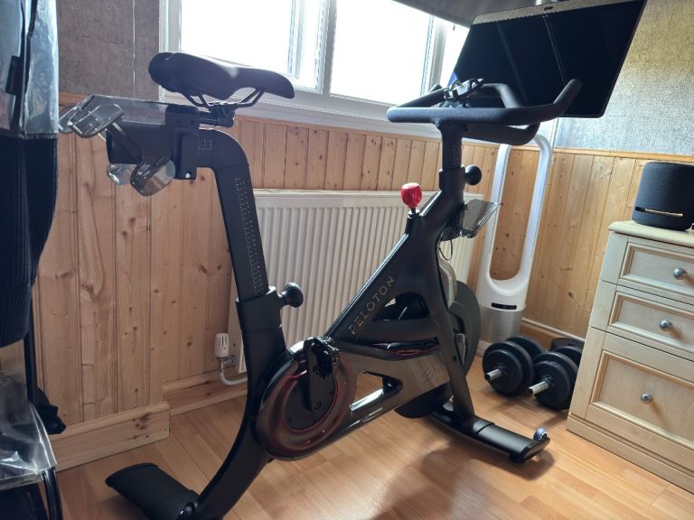 PELOTON BIKE + plus. With shoes size 11