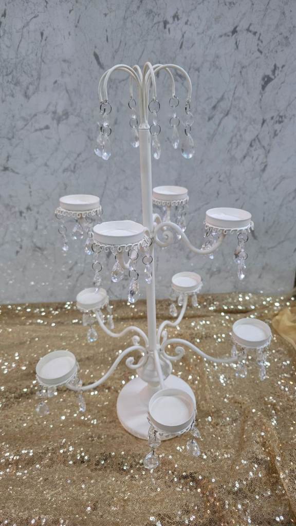 x 9 Centrepiece Candelabra Vintage Style Wedding Home Decor