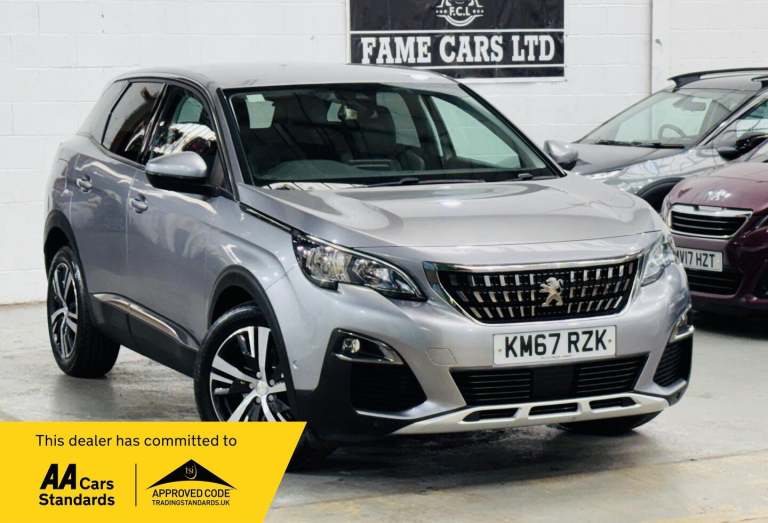 2017 Peugeot 3008 1.2 PureTech Allure EAT Euro 6 (s/s) 5dr HATCHBACK Petrol Automatic