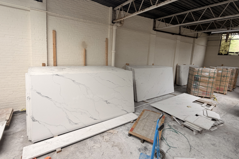 NEW White Quartz Worktop Slabs - Various Sizes Available